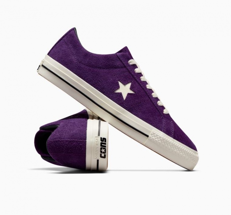 Férfi Converse Cons One Star Pro Deszkás Cipő Lila | HUNGARY OIH4QK