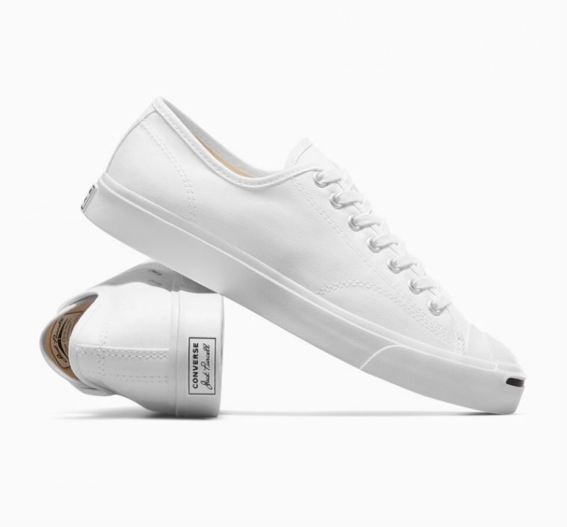 Férfi Converse Jack Purcell Rövidszárú Tornacipő Fehér | HUNGARY UDH2KI