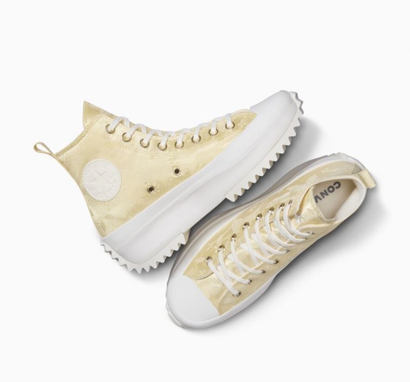 Férfi Converse Run Star Hike Golden Butterfly Platform Cipő Citrom | HUNGARY OMZ9HY