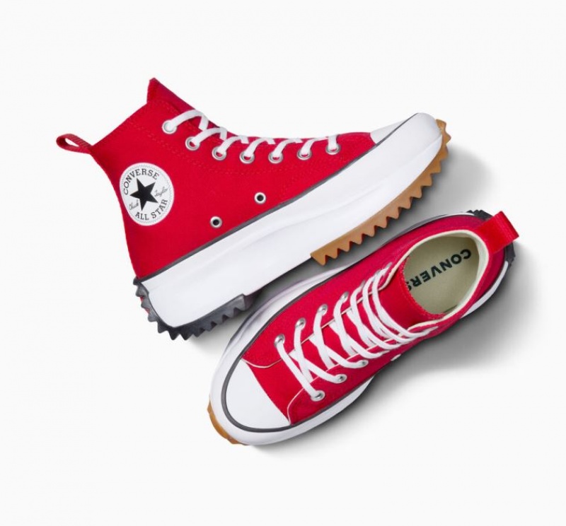 Férfi Converse Run Star Hike Platform Cipő Piros | HUNGARY FWH2VP