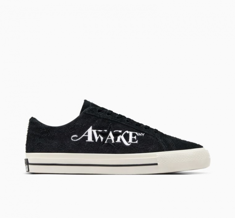 Férfi Converse X Awake NY One Star Pro Rövidszárú Tornacipő Fekete | HUNGARY ATI1OV