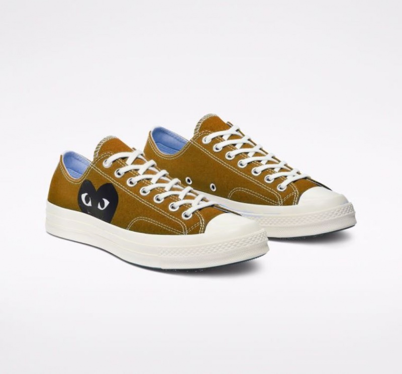 Férfi Converse X Comme Des Garçons Play Chuck 70 Rövidszárú Tornacipő Barna | HUNGARY QAN2MB