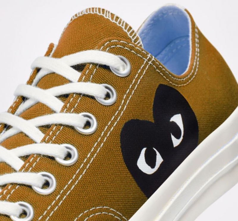 Férfi Converse X Comme Des Garçons Play Chuck 70 Rövidszárú Tornacipő Barna | HUNGARY QAN2MB