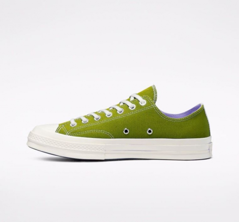 Férfi Converse X Comme Des Garçons Play Chuck 70 Rövidszárú Tornacipő Zöld | HUNGARY PVC5ZS