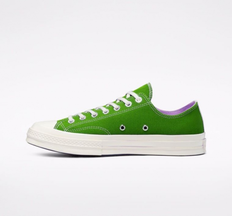 Férfi Converse X Comme Des Garçons Play Chuck 70 Rövidszárú Tornacipő Zöld | HUNGARY IBX5NU