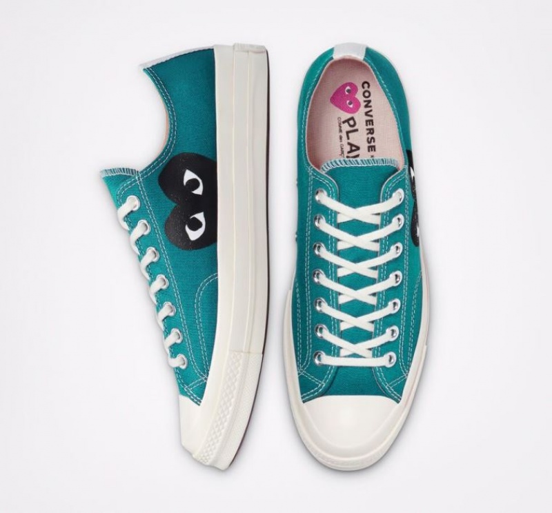 Férfi Converse X Comme Des Garçons Play Chuck 70 Rövidszárú Tornacipő Türkiz | HUNGARY BVZ9TG