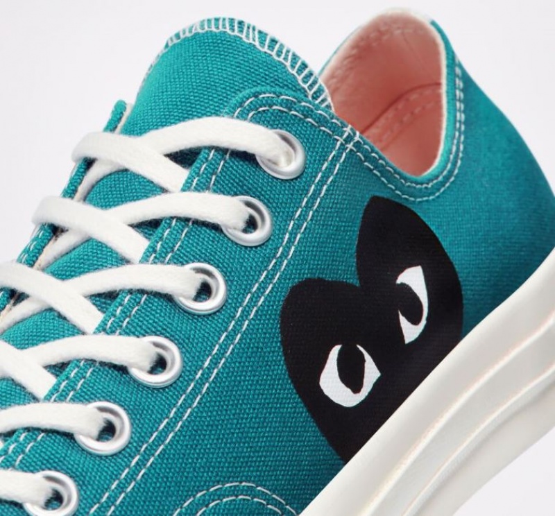 Férfi Converse X Comme Des Garçons Play Chuck 70 Rövidszárú Tornacipő Türkiz | HUNGARY BVZ9TG