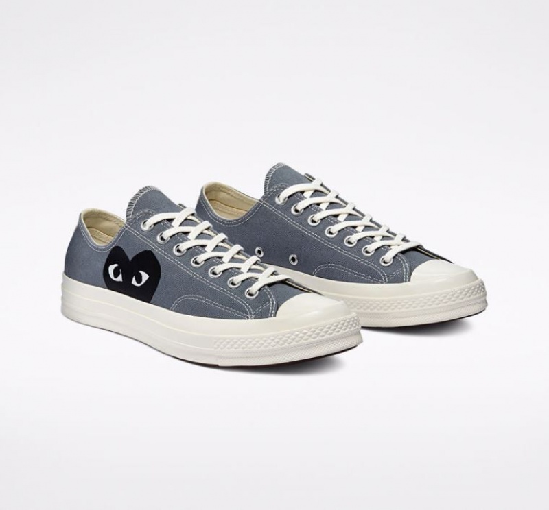 Férfi Converse X Comme Des Garçons Play Chuck 70 Rövidszárú Tornacipő Szürke | HUNGARY BKR7NF