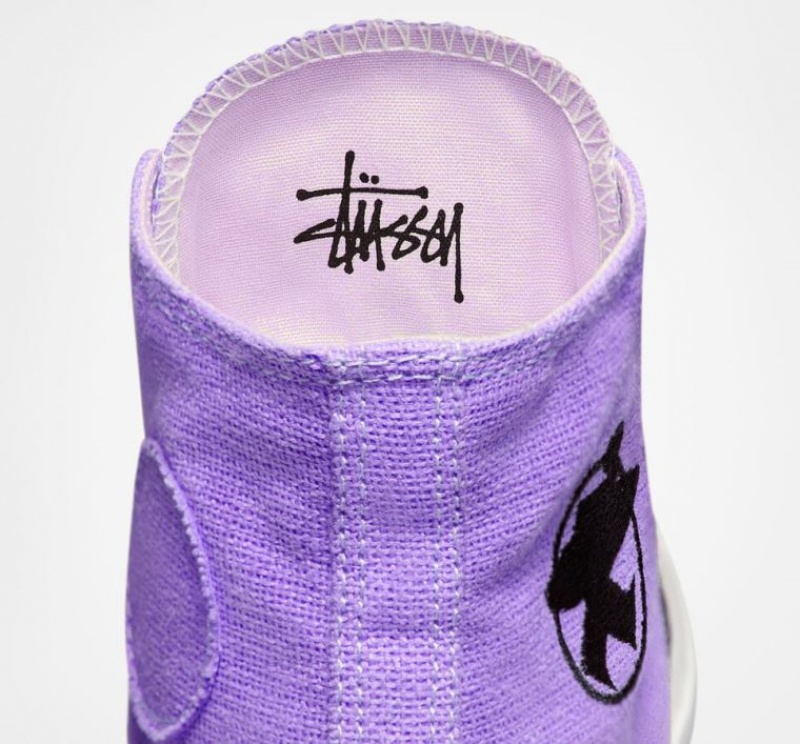 Férfi Converse X Stüssy Surfman Chuck 70 Magasszárú Tornacipő Levendula | HUNGARY BRQ0YV