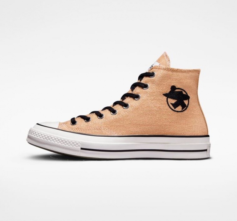 Férfi Converse X Stüssy Surfman Chuck 70 Magasszárú Tornacipő Korall | HUNGARY NSU2BL