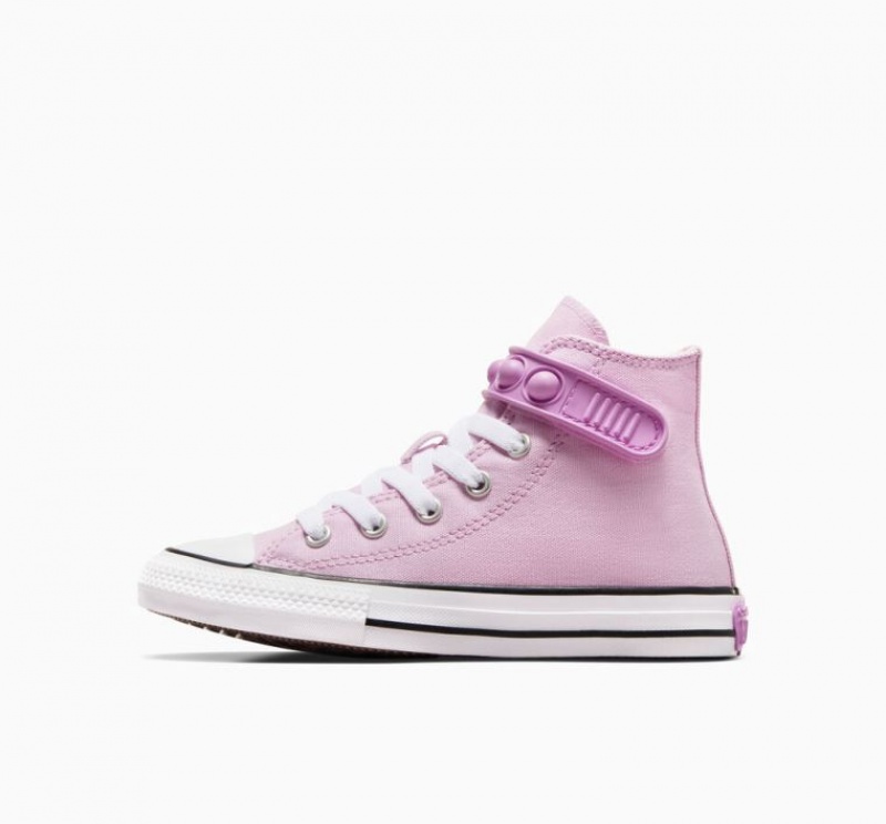 Gyerek Converse Chuck Taylor All Star Bubble Strap Magasszárú Tornacipő Levendula | HUNGARY XDI5YR