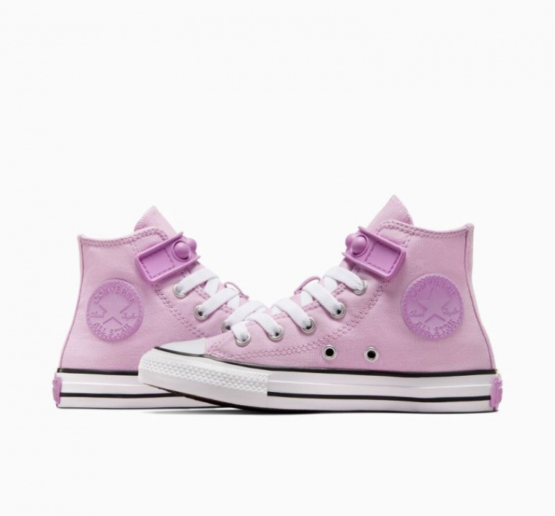 Gyerek Converse Chuck Taylor All Star Bubble Strap Magasszárú Tornacipő Levendula | HUNGARY XDI5YR