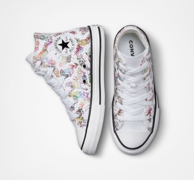 Gyerek Converse Chuck Taylor All Star Butterfly Shine Magasszárú Tornacipő Színes | HUNGARY DYB0KN