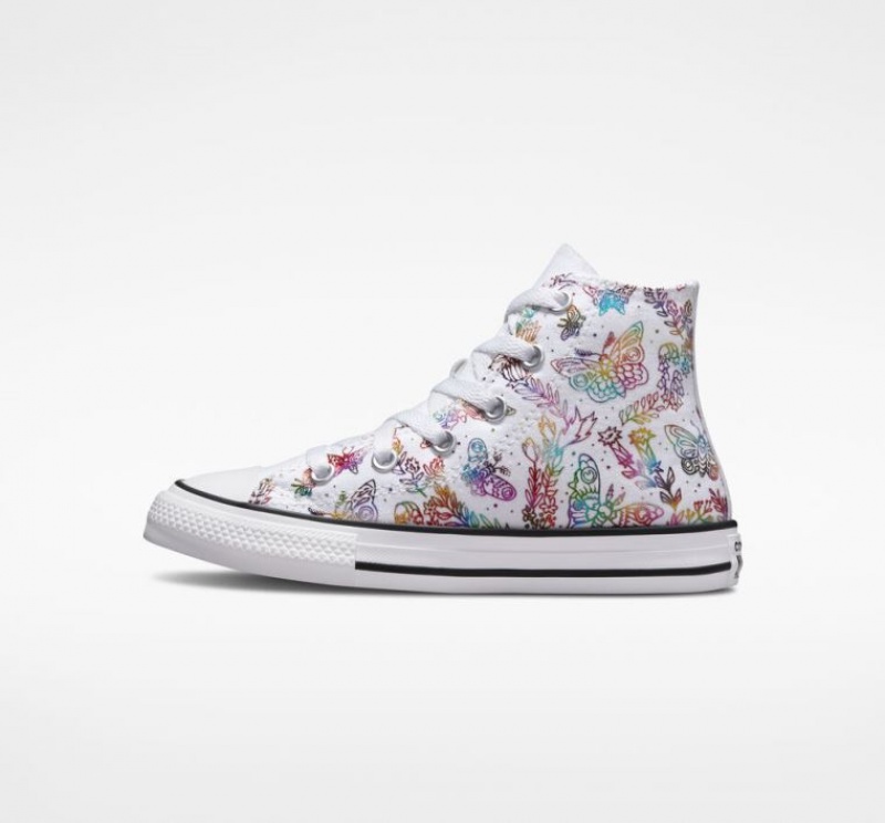 Gyerek Converse Chuck Taylor All Star Butterfly Shine Magasszárú Tornacipő Színes | HUNGARY DYB0KN