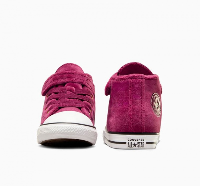 Gyerek Converse Chuck Taylor All Star Easy On Velvet Magasszárú Tornacipő Fukszia | HUNGARY WFT1JO