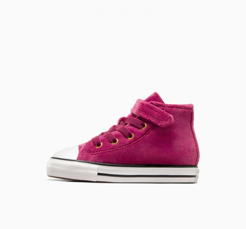 Gyerek Converse Chuck Taylor All Star Easy On Velvet Magasszárú Tornacipő Fukszia | HUNGARY WFT1JO