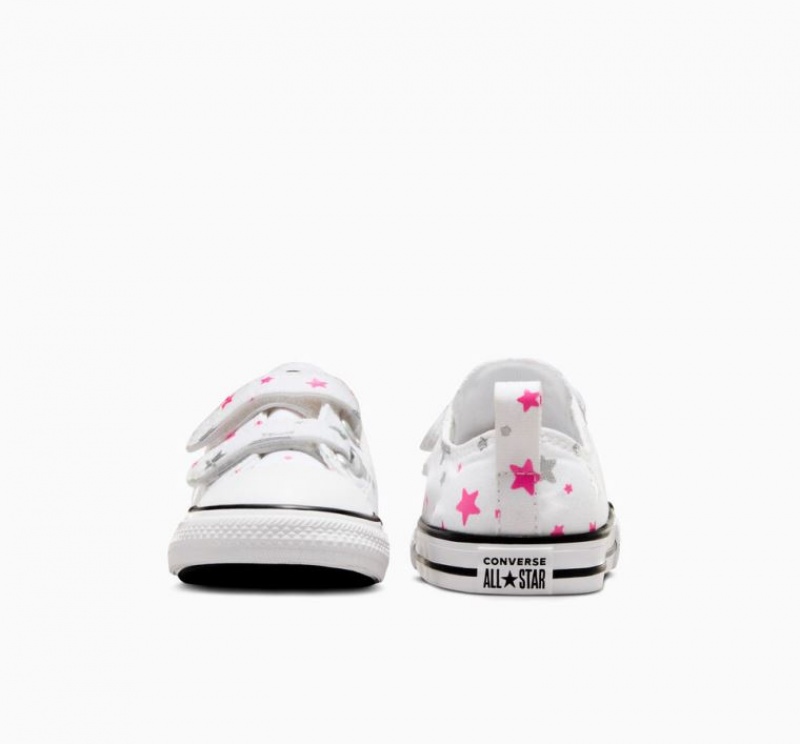 Gyerek Converse Chuck Taylor All Star Easy On Sparkle Rövidszárú Tornacipő Fehér | HUNGARY KCU0FH