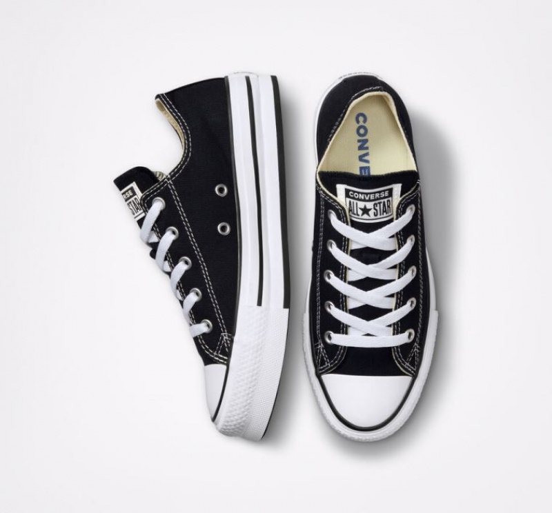 Gyerek Converse Chuck Taylor All Star Lift Platform Cipő Fekete | HUNGARY EYL2NR