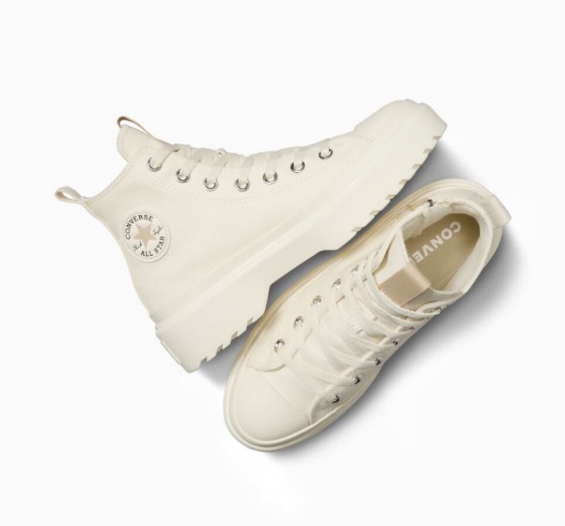 Gyerek Converse Chuck Taylor All Star Lugged Lift Easy On Platform Cipő Fehér | HUNGARY YPZ6XH