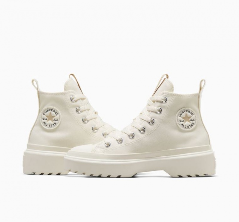 Gyerek Converse Chuck Taylor All Star Lugged Lift Easy On Platform Cipő Fehér | HUNGARY YPZ6XH