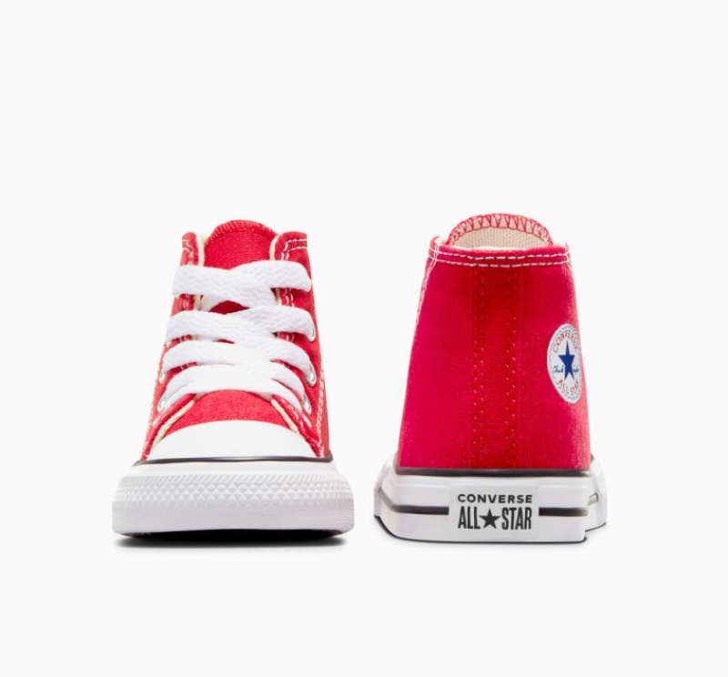 Gyerek Converse Chuck Taylor All Star Magasszárú Tornacipő Piros | HUNGARY LOP7VA