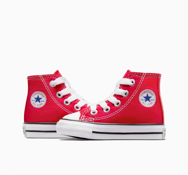 Gyerek Converse Chuck Taylor All Star Magasszárú Tornacipő Piros | HUNGARY LOP7VA