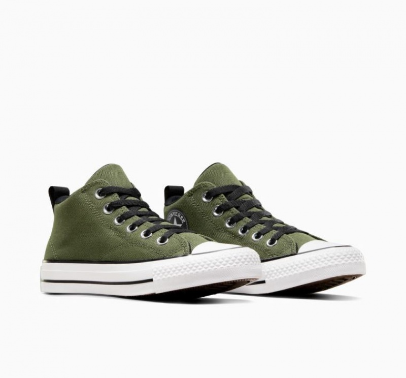 Gyerek Converse Chuck Taylor All Star Malden Street Easy On Sportcipő Olivazöld | HUNGARY LPC4WV