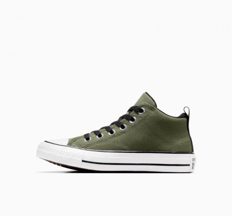 Gyerek Converse Chuck Taylor All Star Malden Street Easy On Sportcipő Olivazöld | HUNGARY LPC4WV