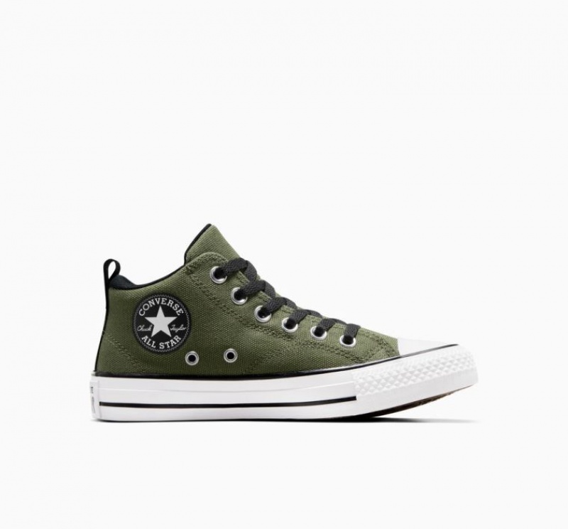 Gyerek Converse Chuck Taylor All Star Malden Street Easy On Sportcipő Olivazöld | HUNGARY LPC4WV