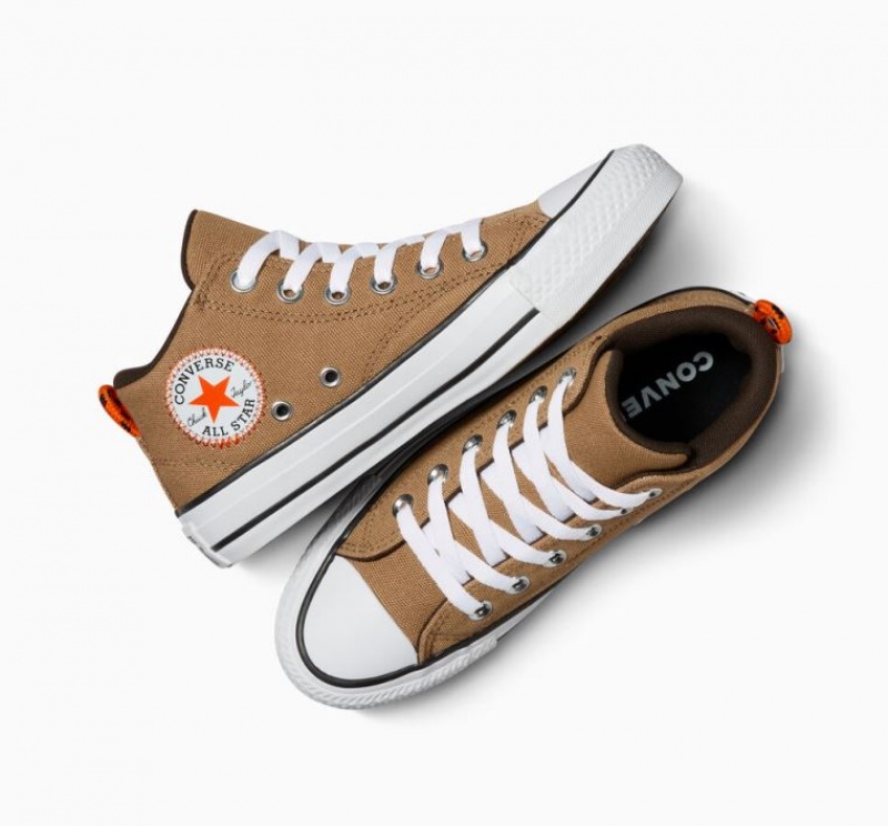 Gyerek Converse Chuck Taylor All Star Malden Street Sportcipő Barna | HUNGARY SUP6FM