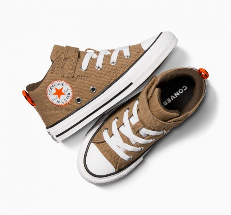 Gyerek Converse Chuck Taylor All Star Malden Street Sportcipő Barna | HUNGARY ZCH0EN