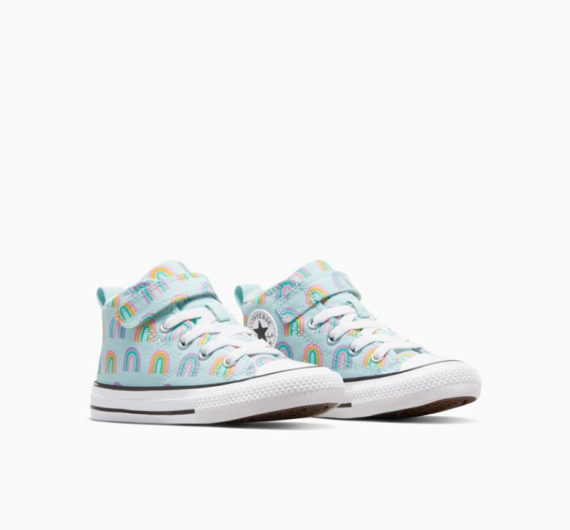 Gyerek Converse Chuck Taylor All Star Malden Street Rainbows Sportcipő Menta | HUNGARY JCH7XG