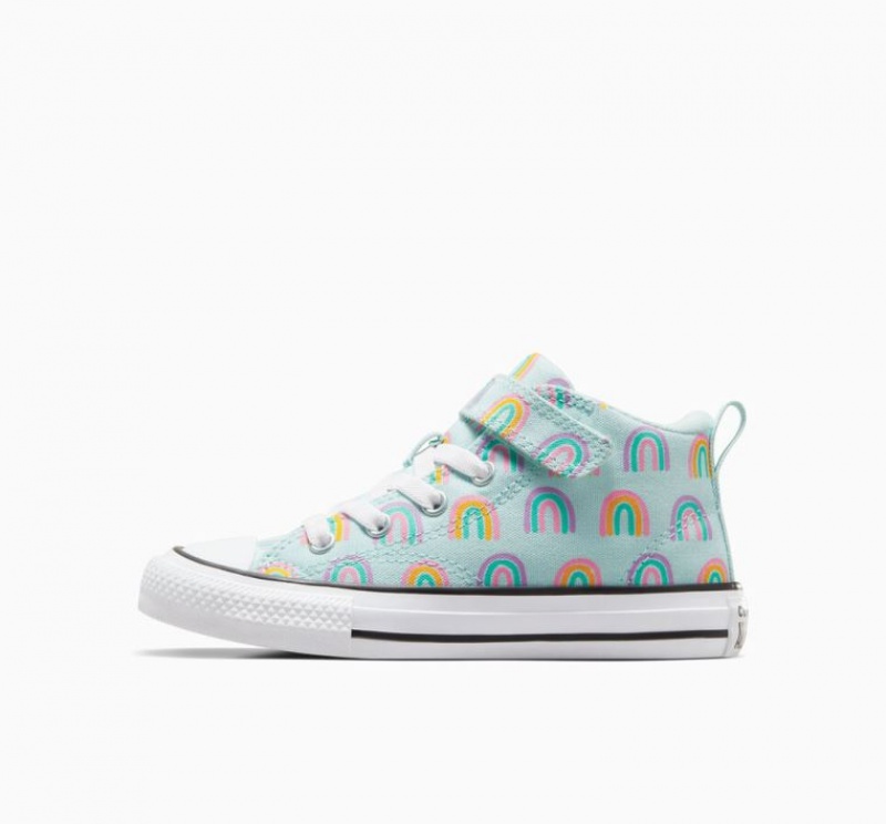 Gyerek Converse Chuck Taylor All Star Malden Street Rainbows Sportcipő Menta | HUNGARY JCH7XG