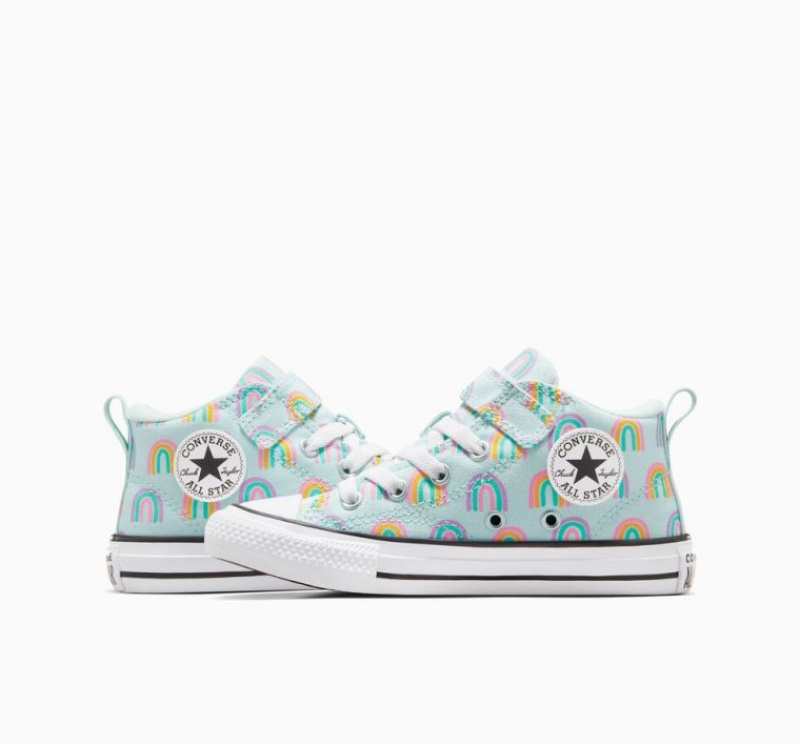 Gyerek Converse Chuck Taylor All Star Malden Street Rainbows Sportcipő Menta | HUNGARY JCH7XG