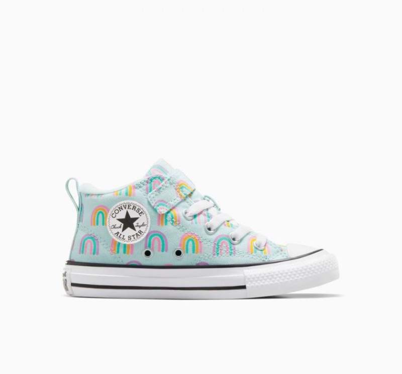 Gyerek Converse Chuck Taylor All Star Malden Street Rainbows Sportcipő Menta | HUNGARY JCH7XG