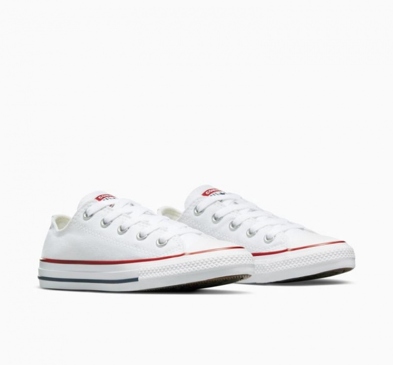 Gyerek Converse Chuck Taylor All Star Rövidszárú Tornacipő Fehér | HUNGARY YHA6CG