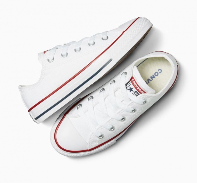 Gyerek Converse Chuck Taylor All Star Rövidszárú Tornacipő Fehér | HUNGARY YHA6CG