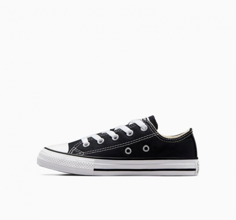 Gyerek Converse Chuck Taylor All Star Rövidszárú Tornacipő Fekete | HUNGARY JDE6UG