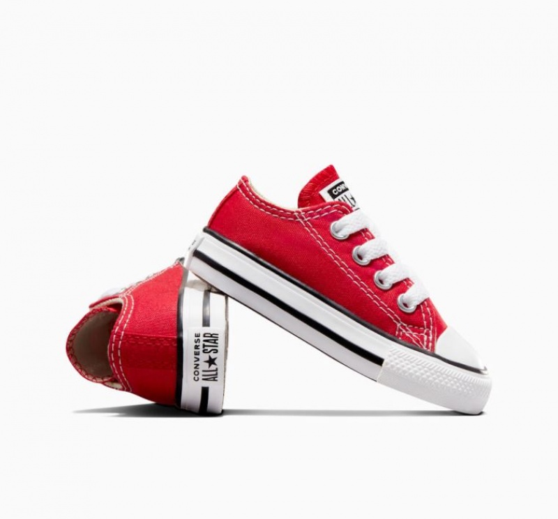 Gyerek Converse Chuck Taylor All Star Rövidszárú Tornacipő Piros | HUNGARY DPZ5QO