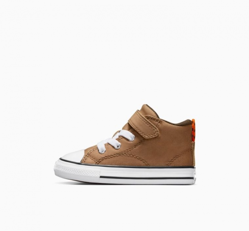 Gyerek Converse Chuck Taylor Alt Star Malden Street Sportcipő Barna | HUNGARY CDB6EV