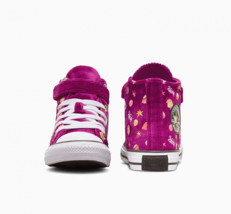 Gyerek Converse X Wonka Chuck Taylor All Star Easy On Magasszárú Tornacipő Lila | HUNGARY IQL1SO