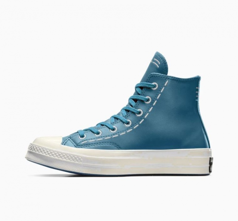 Női Converse Chuck 70 Bold Stitch Magasszárú Tornacipő Türkiz | HUNGARY KWT5AO