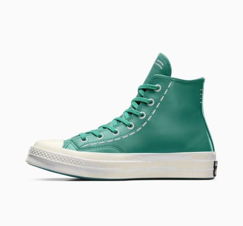 Női Converse Chuck 70 Bold Stitch Magasszárú Tornacipő Türkiz | HUNGARY QBO5KG