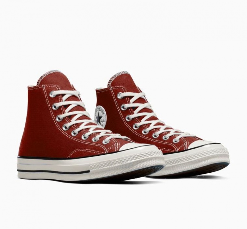 Női Converse Chuck 70 Canvas Magasszárú Tornacipő Barna | HUNGARY HQX4OI