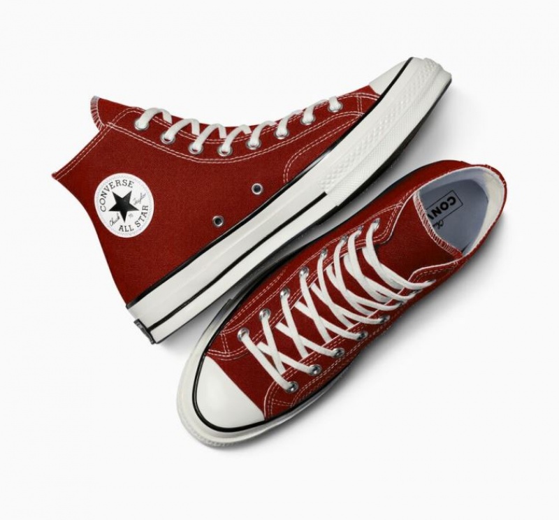 Női Converse Chuck 70 Canvas Magasszárú Tornacipő Barna | HUNGARY HQX4OI