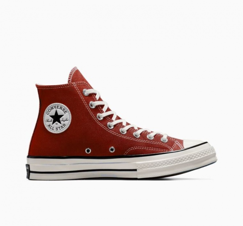 Női Converse Chuck 70 Canvas Magasszárú Tornacipő Barna | HUNGARY HQX4OI