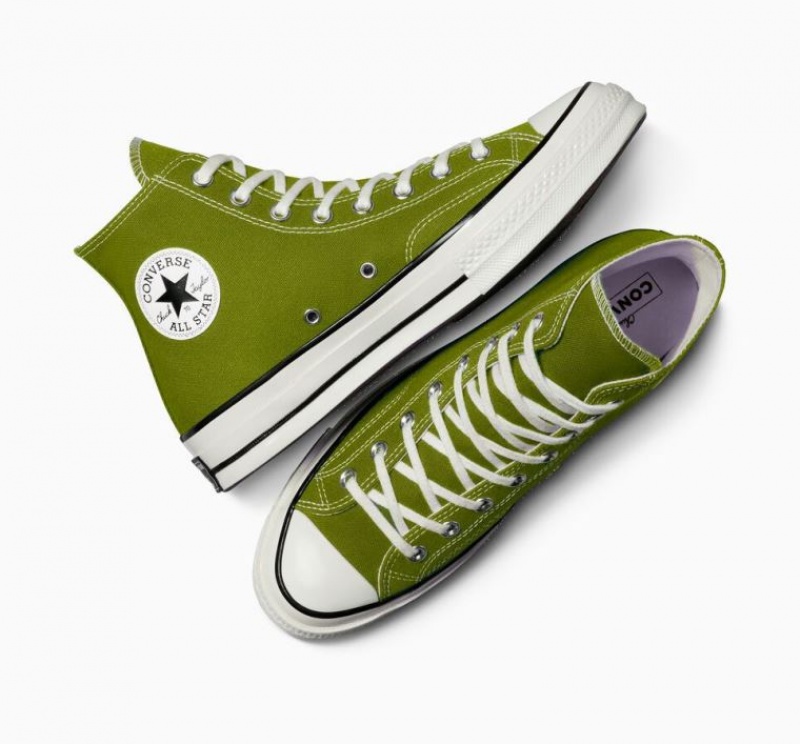 Női Converse Chuck 70 Canvas Magasszárú Tornacipő Zöld | HUNGARY ODY2RI