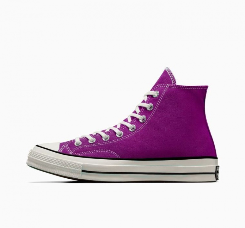 Női Converse Chuck 70 Canvas Magasszárú Tornacipő Lila | HUNGARY TRW9AP