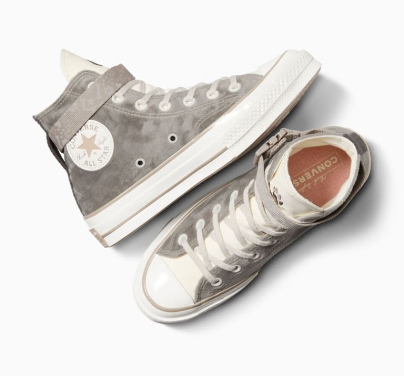 Női Converse Chuck 70 Dog Inspired Magasszárú Tornacipő Szürke | HUNGARY OXG5LF