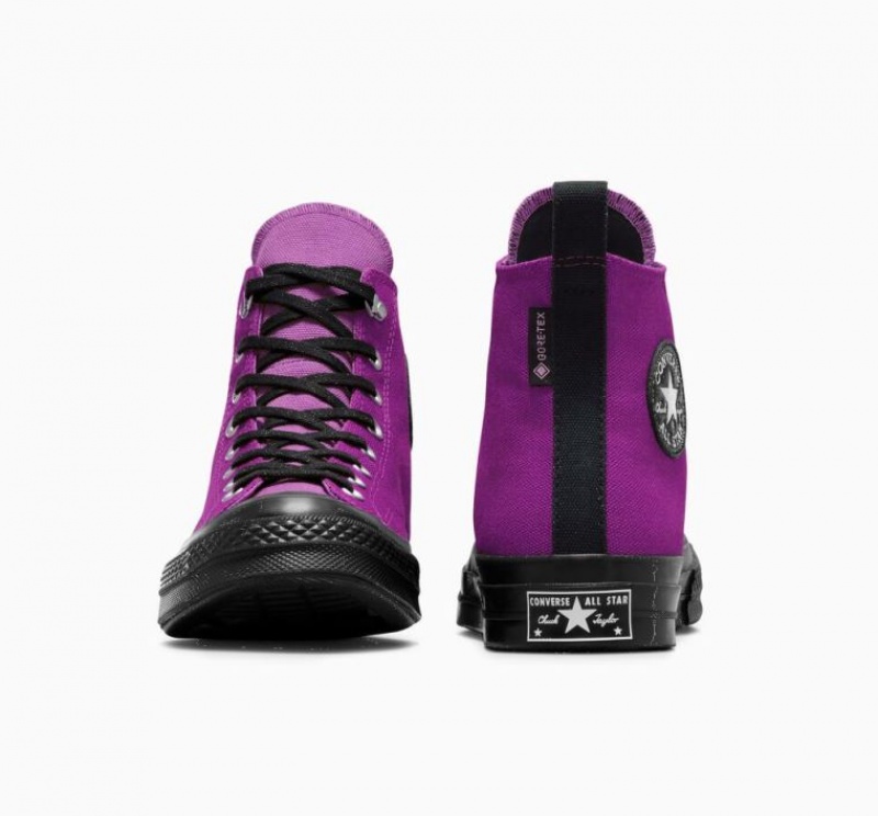 Női Converse Chuck 70 Gore-tex Magasszárú Tornacipő Lila | HUNGARY VNM8LF